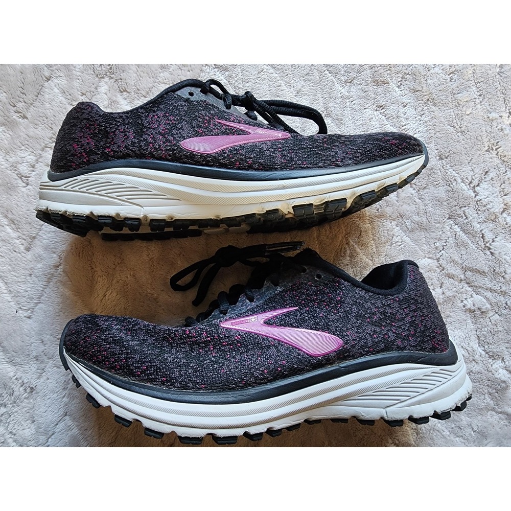 Brooks Anthem 2 Black Pink Womens Running Shoes 7.5 1202931B054 - Picture 3 of 9